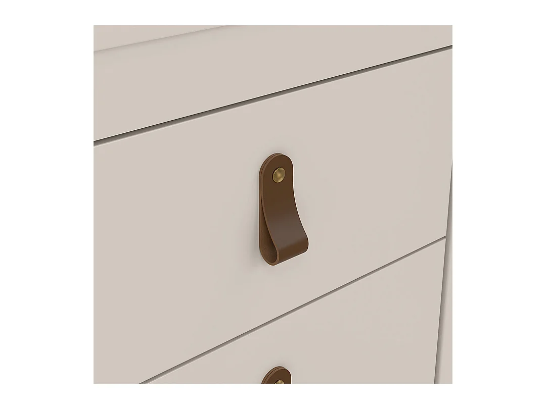 Madrid table de nuit 2 tiroirs cachemire.