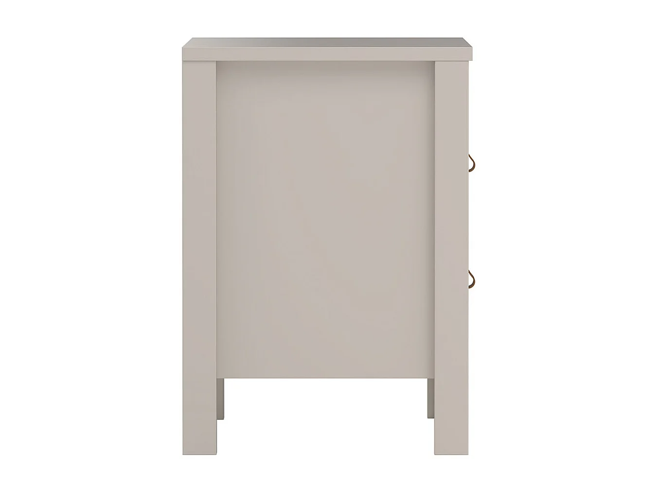 Madrid nachtkastje 2 lades cashmere.