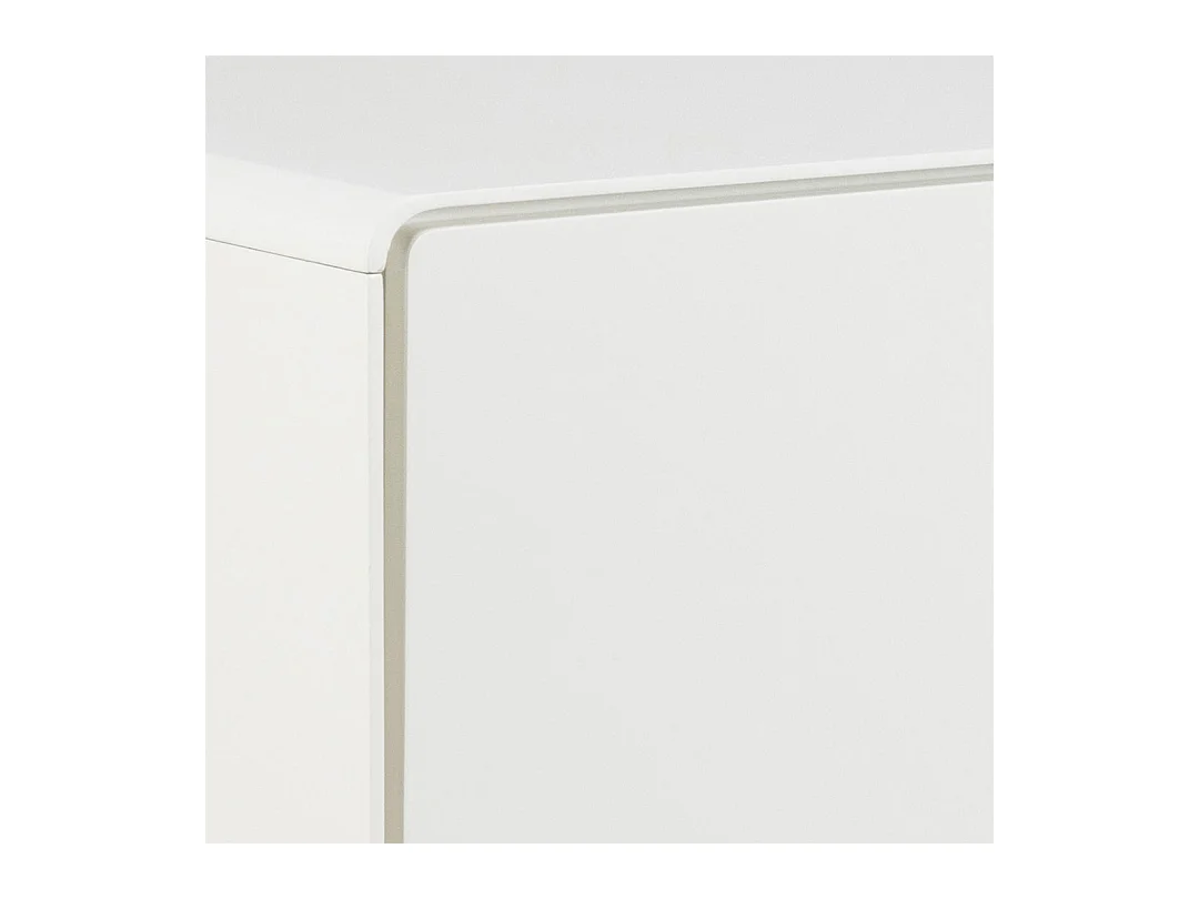 Lowell Kommode 6 Schubladen weiß.