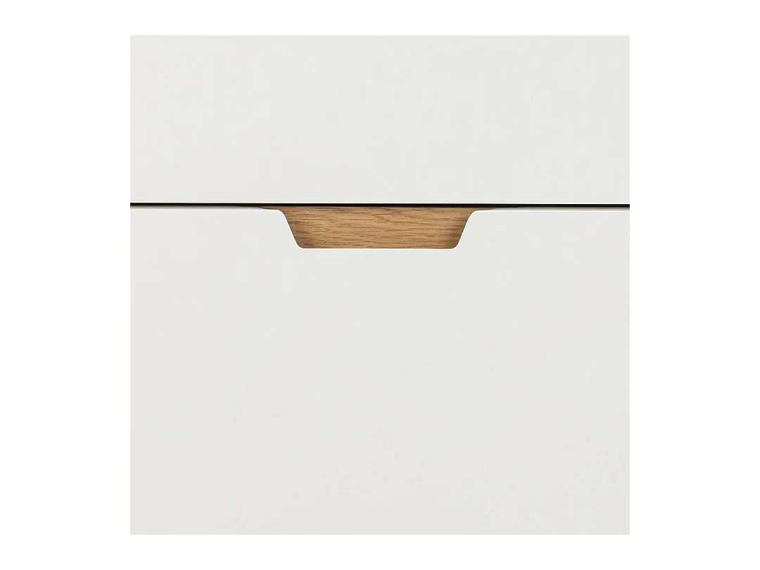 Lowell Kommode 6 Schubladen weiß.