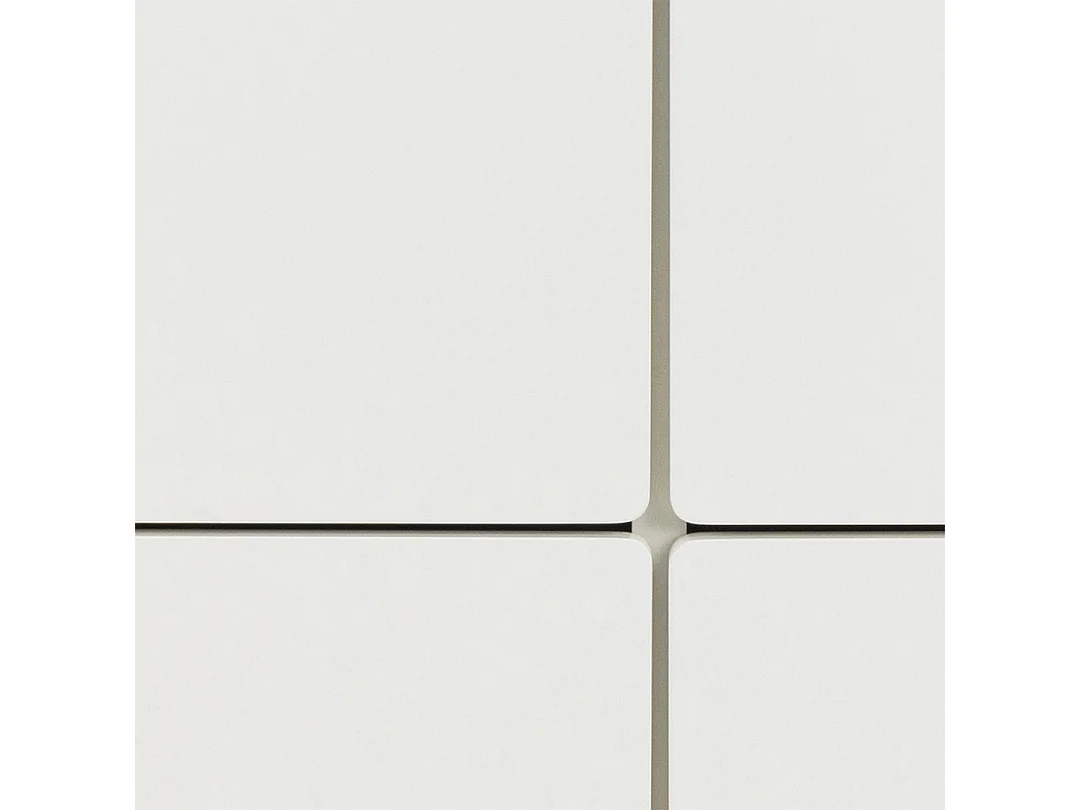 Lowell Kommode 6 Schubladen weiß.