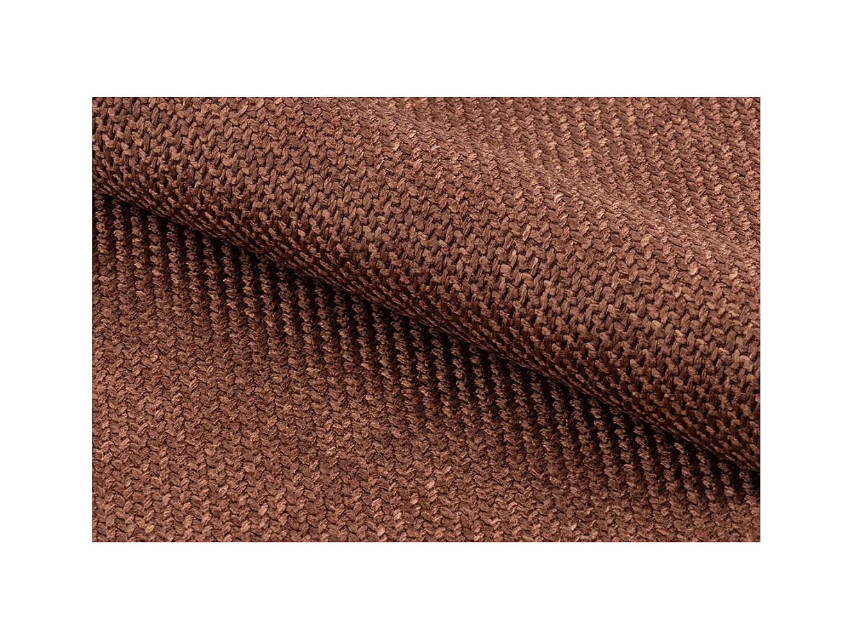 Becca chaise de salle à manger tissu orange.