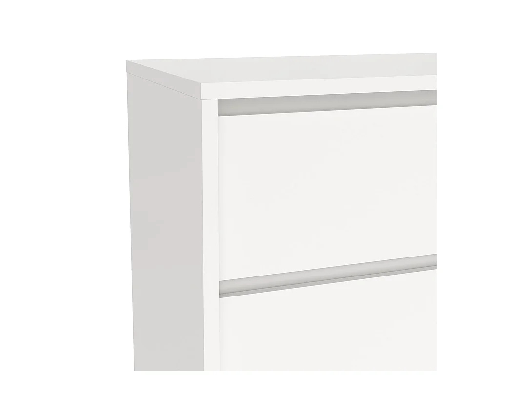 Next Kommode 1 Tür 3 Schubladen weiß.