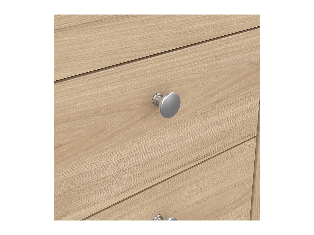 Madrid Nachttisch 2 Schubladen Eichen-Dekor.