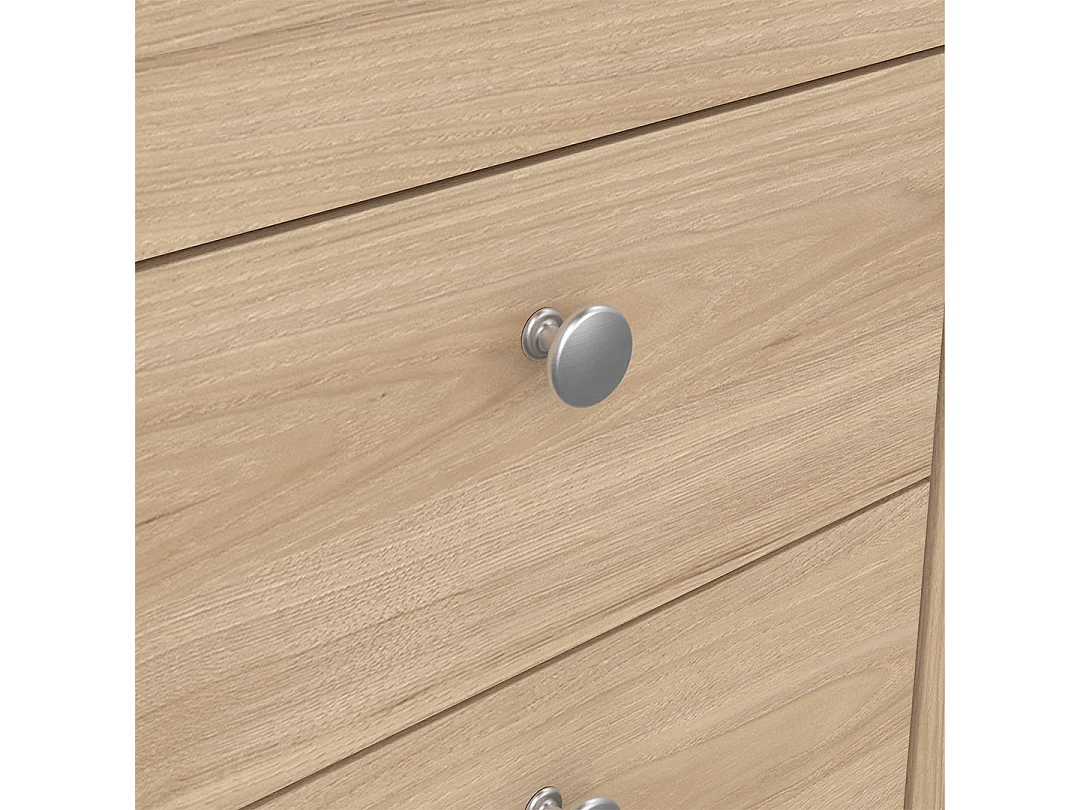 Madrid Nachttisch 2 Schubladen Eichen-Dekor.