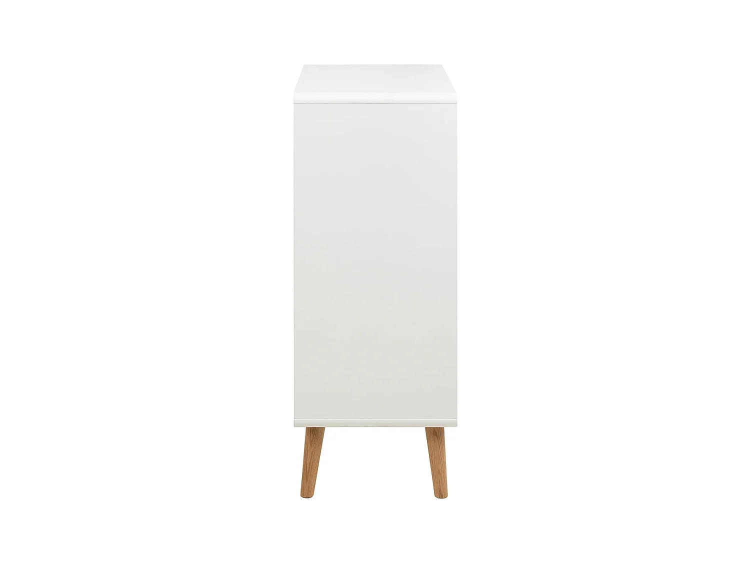 Lowell Kommode 4 Schubladen weiß.