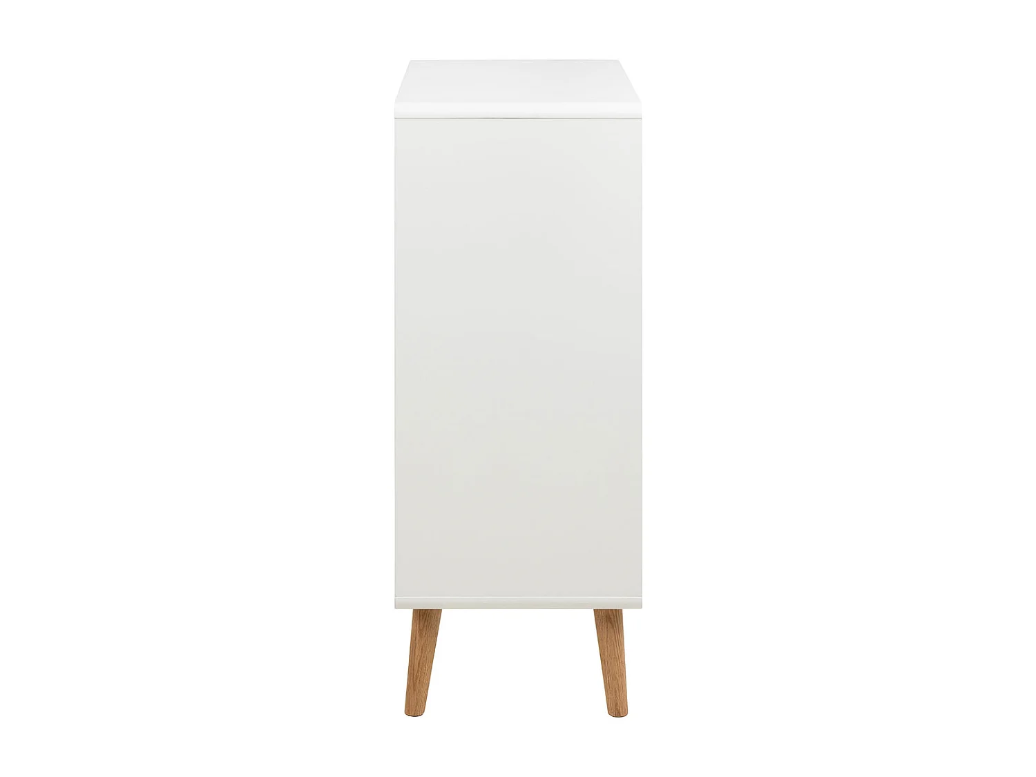 Lowell Kommode 4 Schubladen weiß.