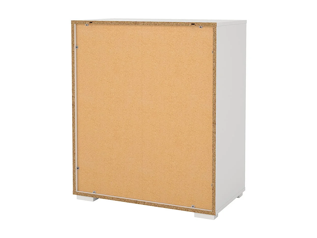 Sofia Kommode 3 Schubladen weiß.