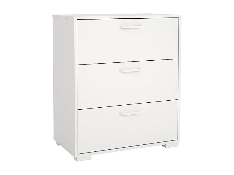 Sofia Kommode 3 Schubladen weiß.