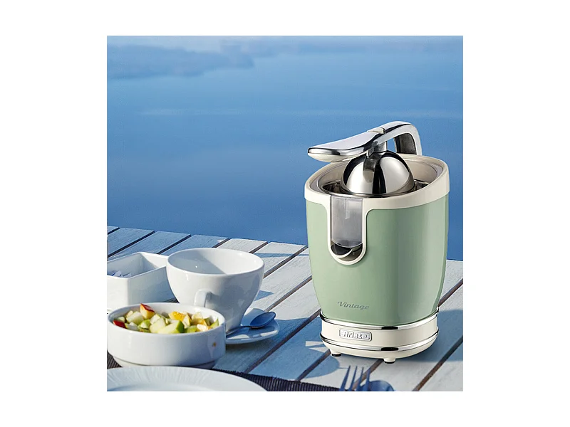 Presse-agrumes Ariete Vintage413Vert avec Levier - Design Vintage - Vert