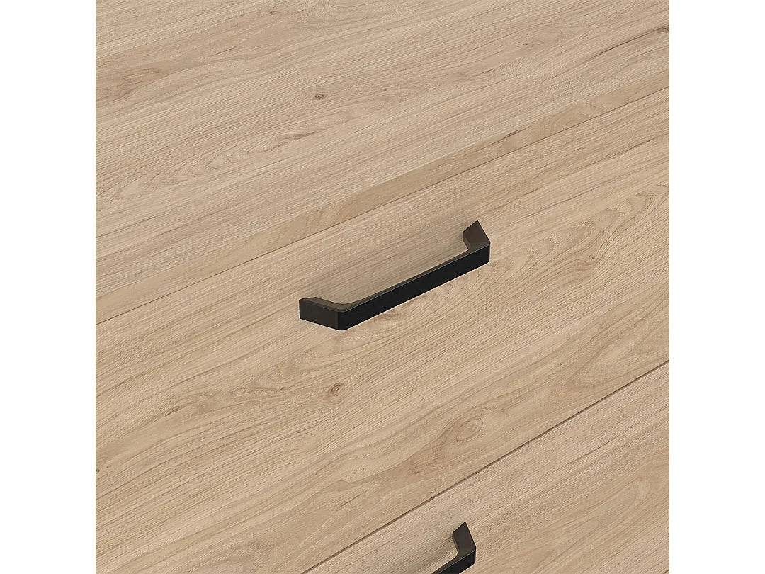 Sofia Kommode 6 Schubladen Eiche Dekor.