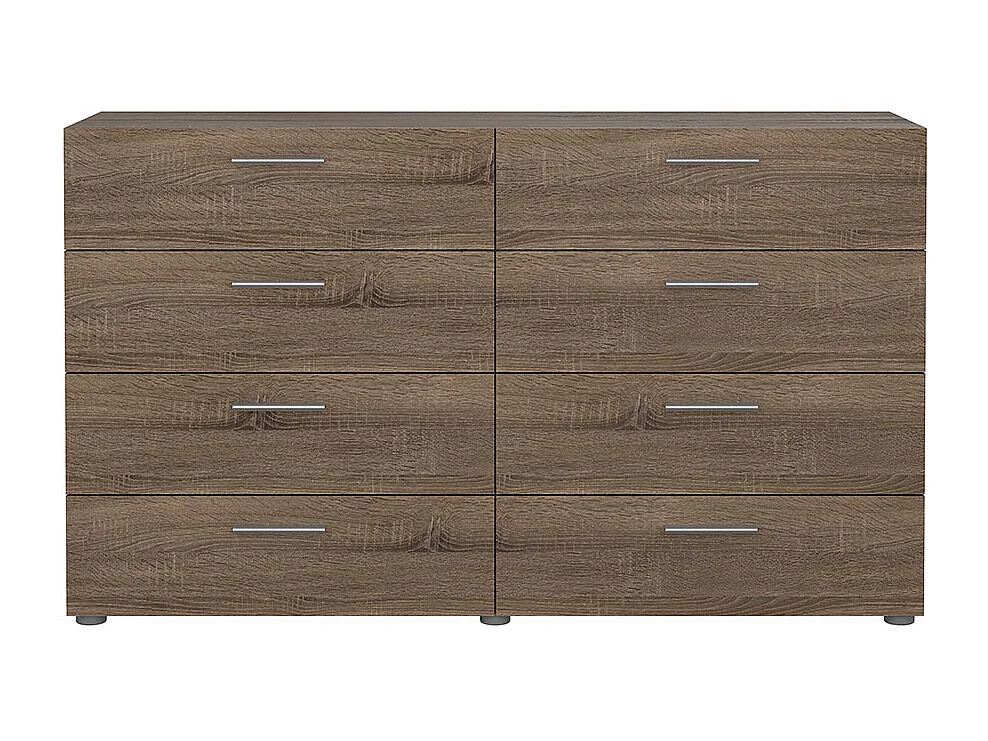 Pepe Kommode 8 Schubladen Trüffel-Dekor.