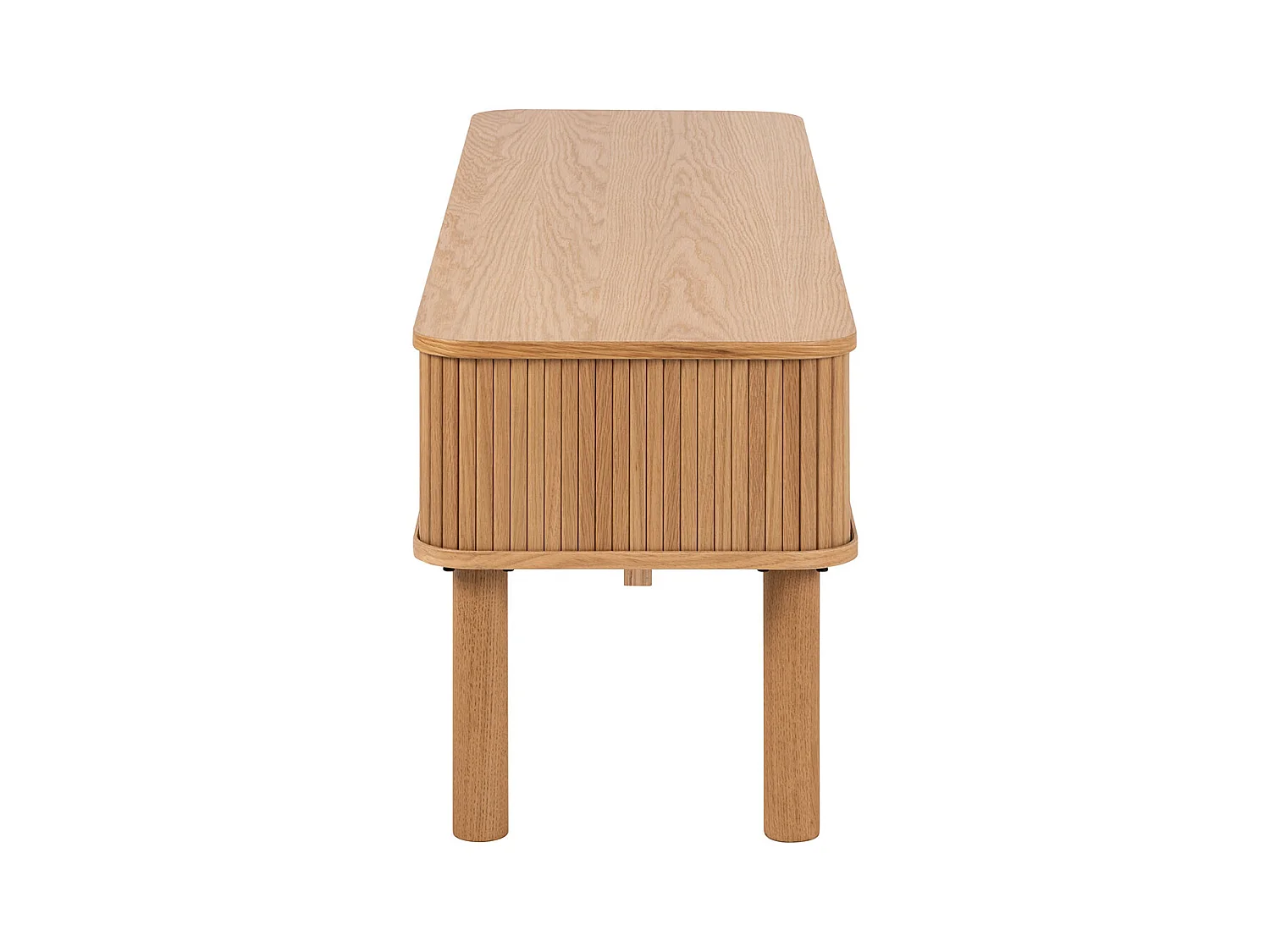 Langley meuble tV 2 portes coulissantes chêne décor.