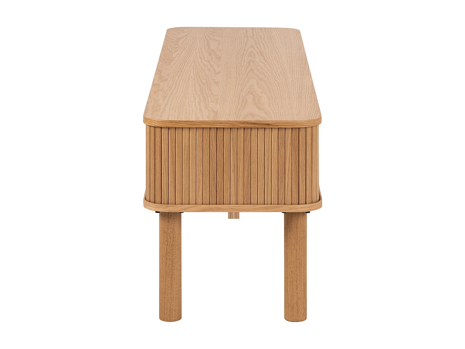 Langley meuble tV 2 portes coulissantes chêne décor.