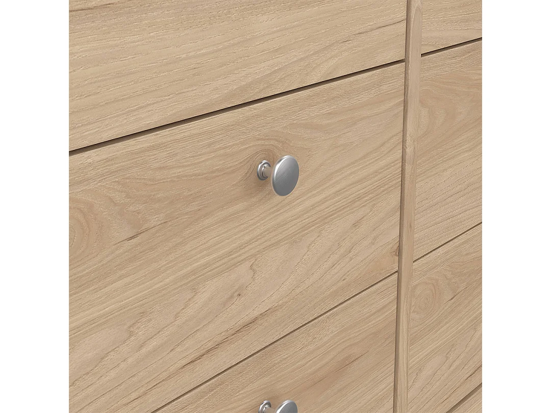 Madrid Kommode 8 Schubladen Eichen-Dekor.