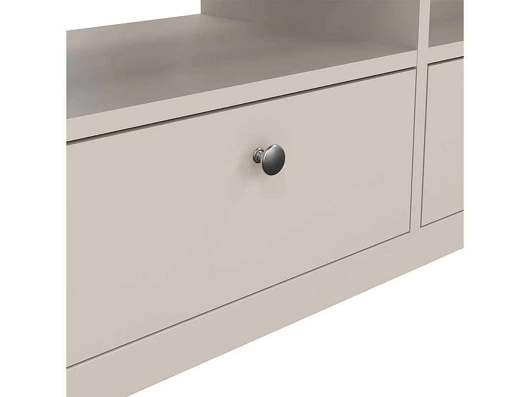 Madrid meuble TV 3 tiroirs cachemire.