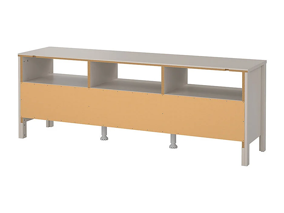 Madrid meuble TV 3 tiroirs cachemire.