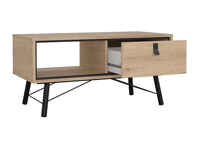 Ry Couchtisch 1 Schublade Eiche Dekor.