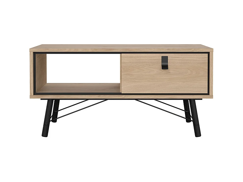 Ry salontafel 1 lade eikdecor.