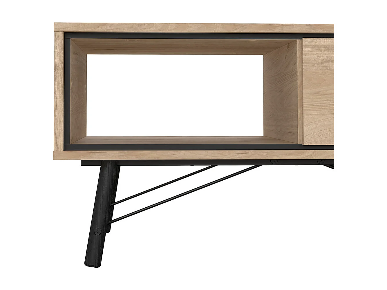 Ry salontafel 1 lade eikdecor.