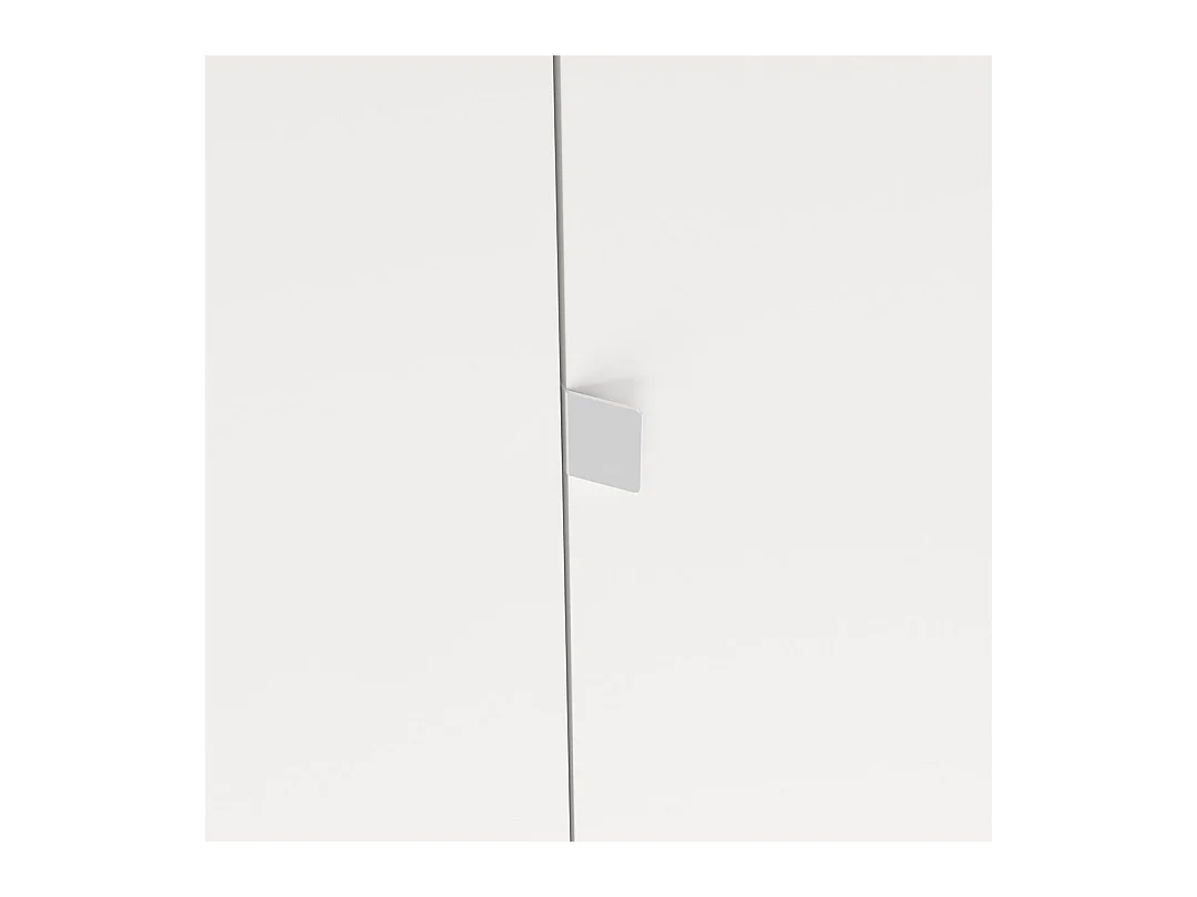 Next Kleiderschrank 3 Türen 2 Schubladen 149x200cm weiß.