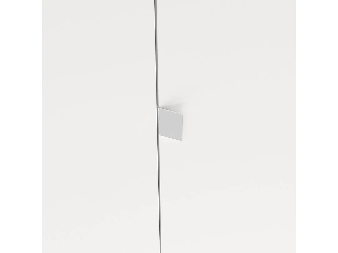 Next kledingkast 3 deuren 2 lades 149x200cm wit.