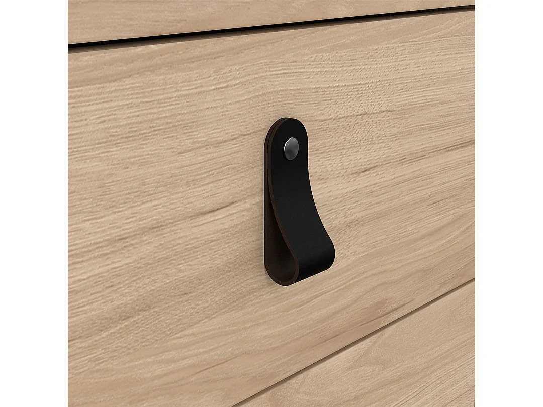 Madrid Schreibtisch 3 Schubladen Eichen-Dekor.