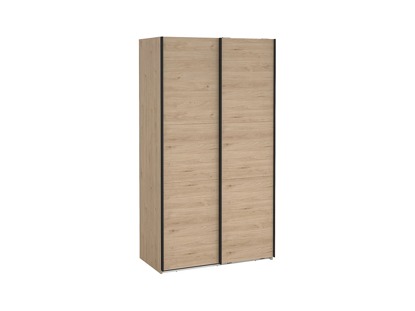 Como schuifdeurkast 2 deuren 120x220cm eikdecor.