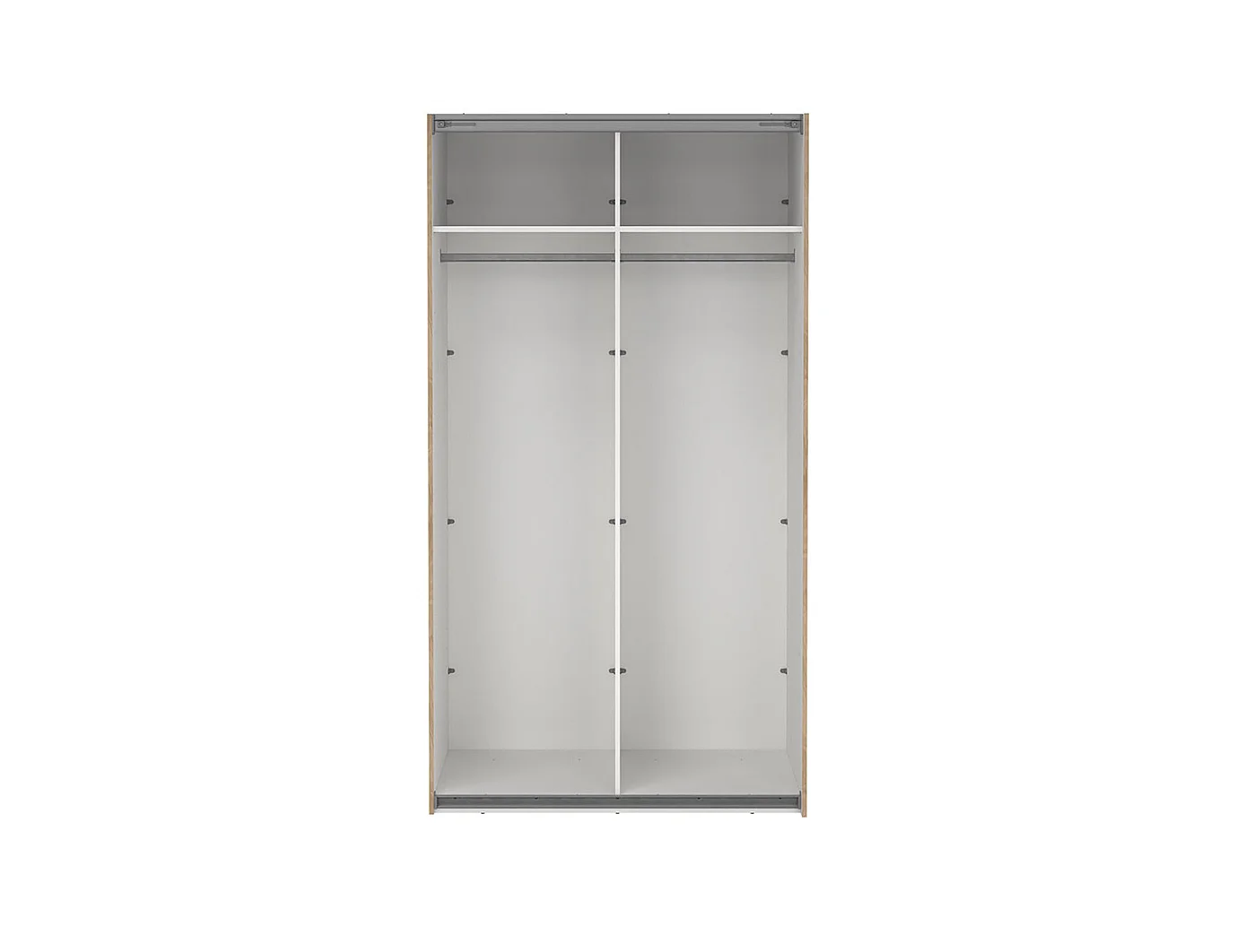 Como schuifdeurkast 2 deuren 120x220cm eikdecor.