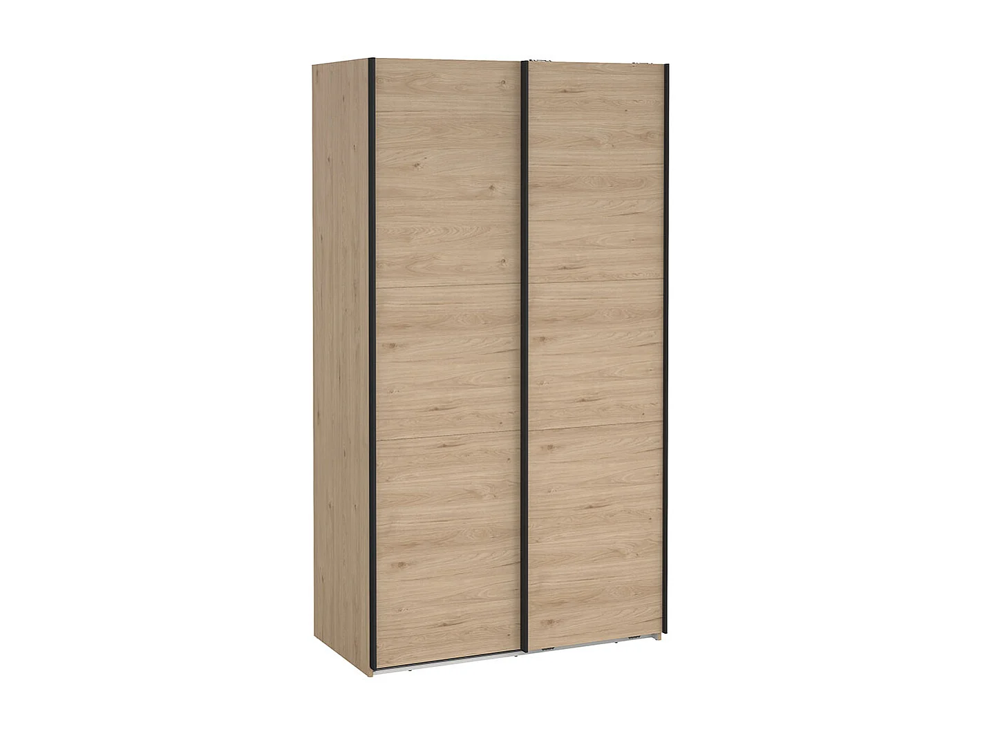 Como Schiebetürenschrank 2 Türen 120x220cm Eiche Dekor.