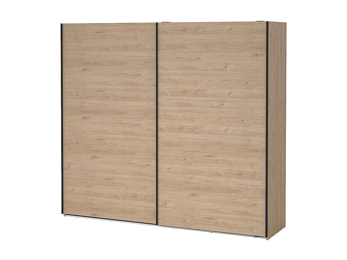 Como Schiebetürenschrank 2 Türen 245x220cm Eiche Dekor.