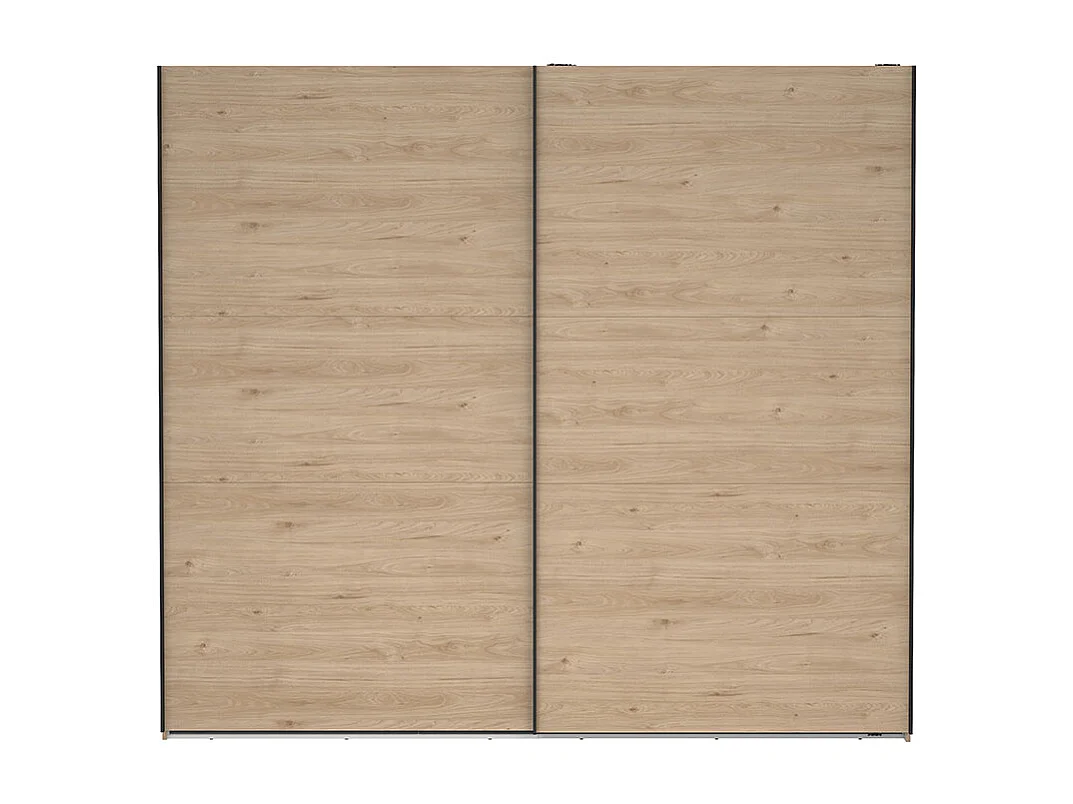 Como Schiebetürenschrank 2 Türen 245x220cm Eiche Dekor.