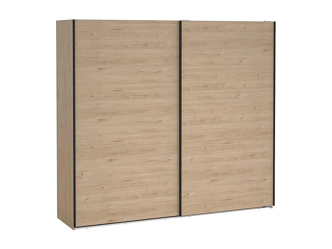 Como Schiebetürenschrank 2 Türen 245x220cm Eiche Dekor.