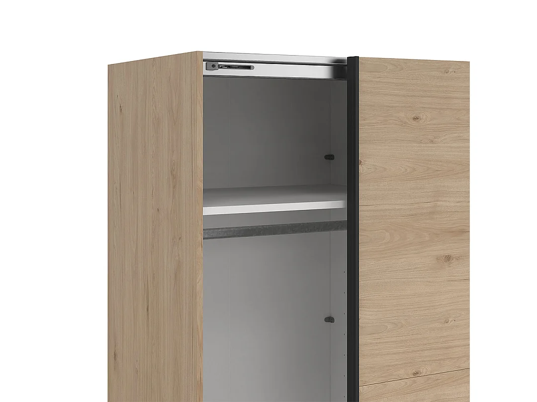 Como Schiebetürenschrank 2 Türen 245x220cm Eiche Dekor.