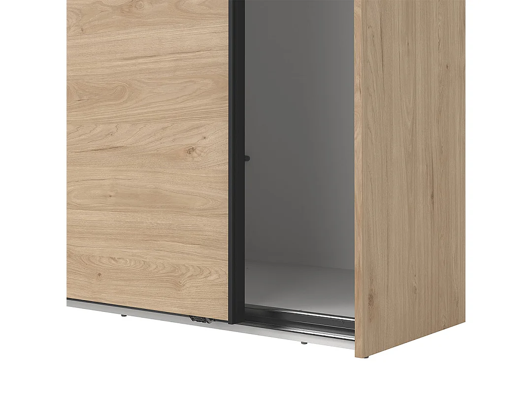 Como Schiebetürenschrank 2 Türen 245x220cm Eiche Dekor.