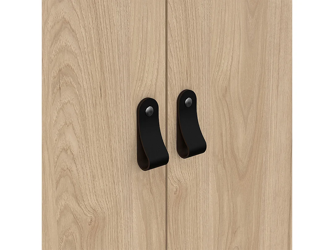 Madrid Kleiderschrank 199x103x59cm, 2 Türen Eichen-Dekor.