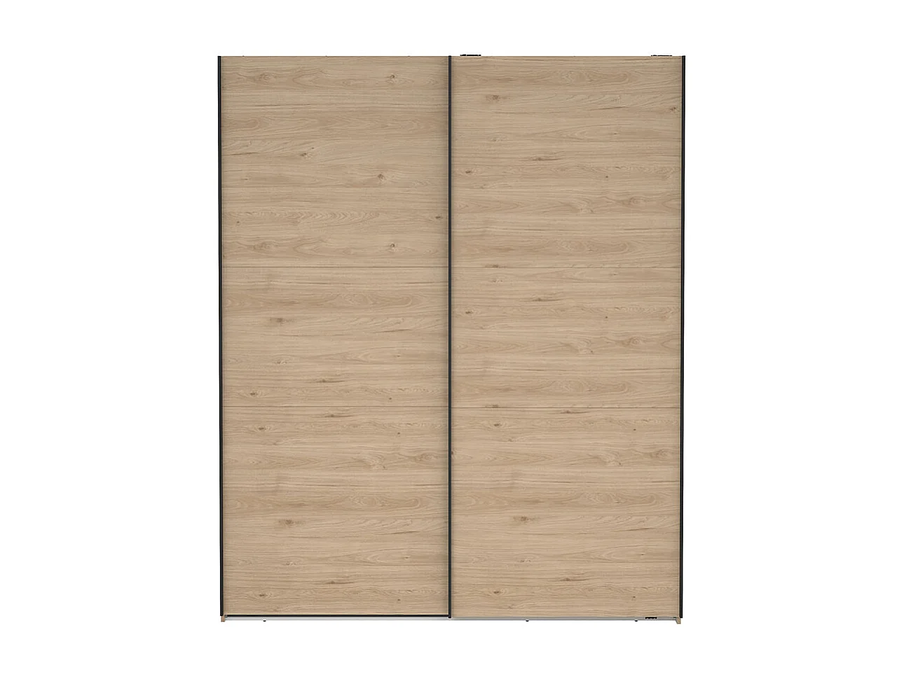 Como Schiebetürenschrank 2 Türen 180x220cm Eiche Dekor.