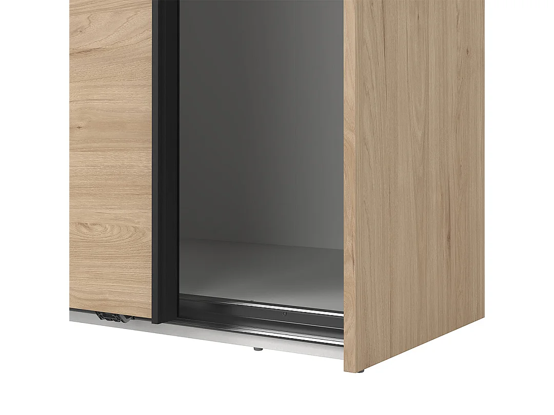 Como Schiebetürenschrank 2 Türen 180x220cm Eiche Dekor.