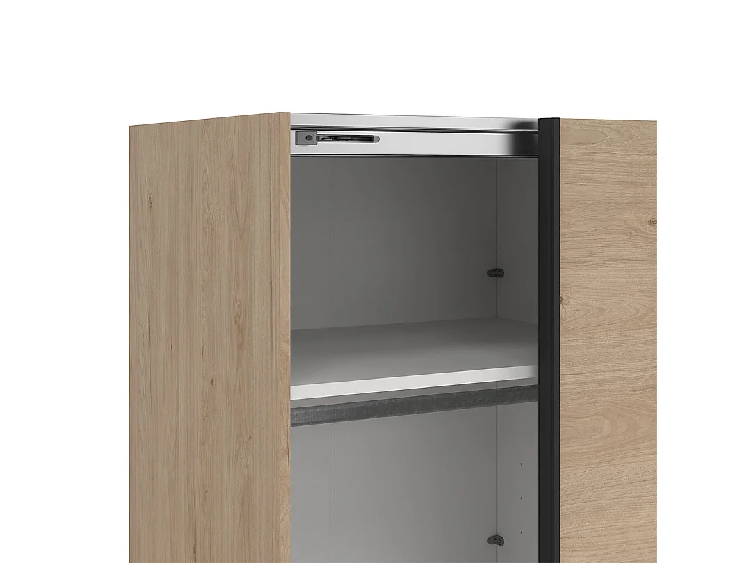 Como Schiebetürenschrank 2 Türen 245x220cm Eiche Dekor.