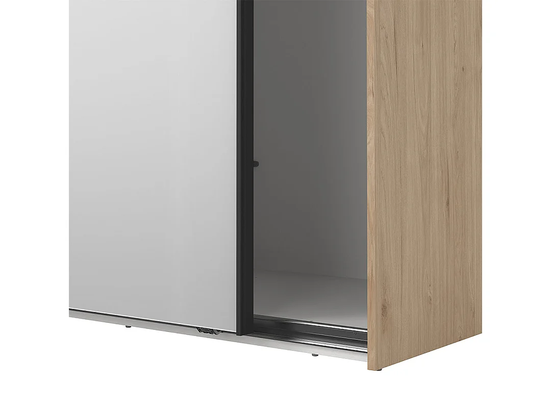 Como Schiebetürenschrank 2 Türen 245x220cm Eiche Dekor.