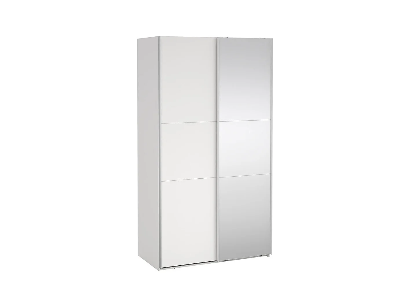 Como armoire coulissante 2 portes 120x220cm blanc.
