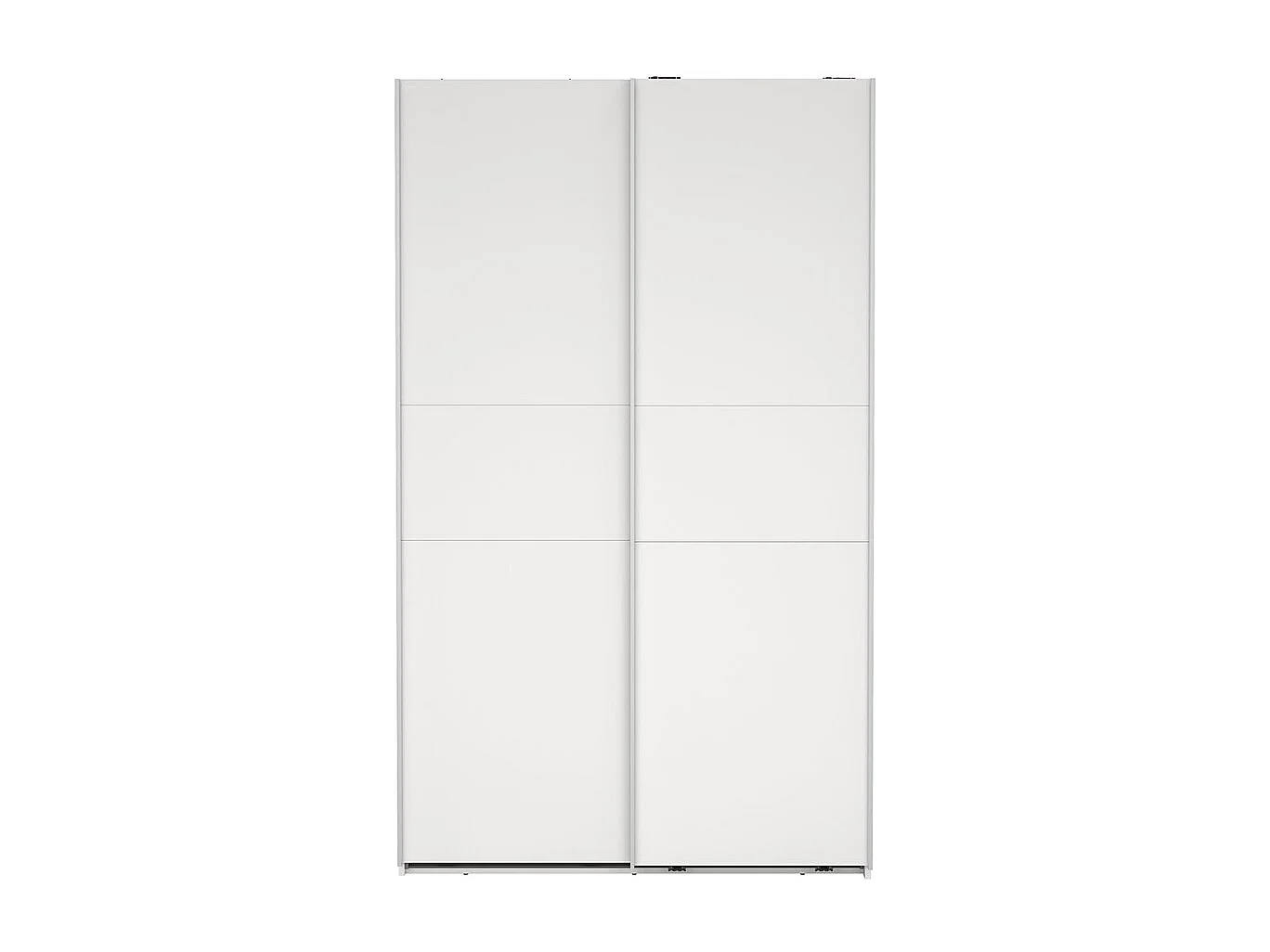 Como schuifdeurkast 2 deuren 120x200cm wit.