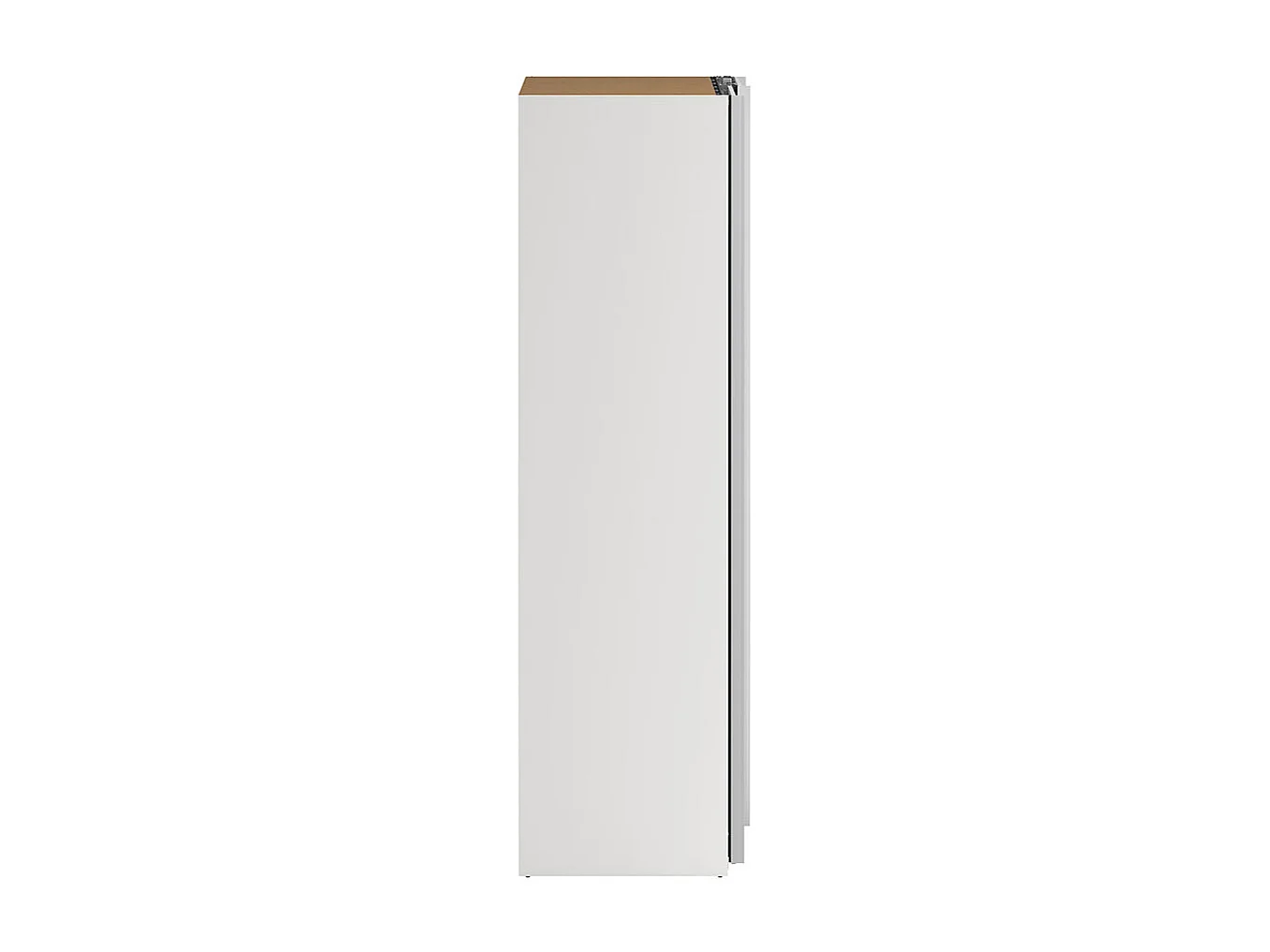 Como armoire coulissante 2 portes 180x220cm blanc.