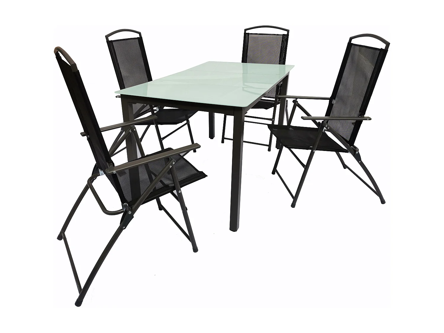 Tuinmeubelset 140M Voir Sélection Zwart