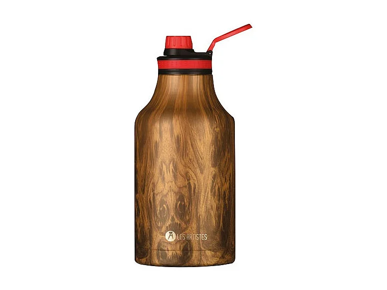 Isolierflasche 2 L Wood - Bottle'Up 2.0 - Neuinterpretierte Kollektion
