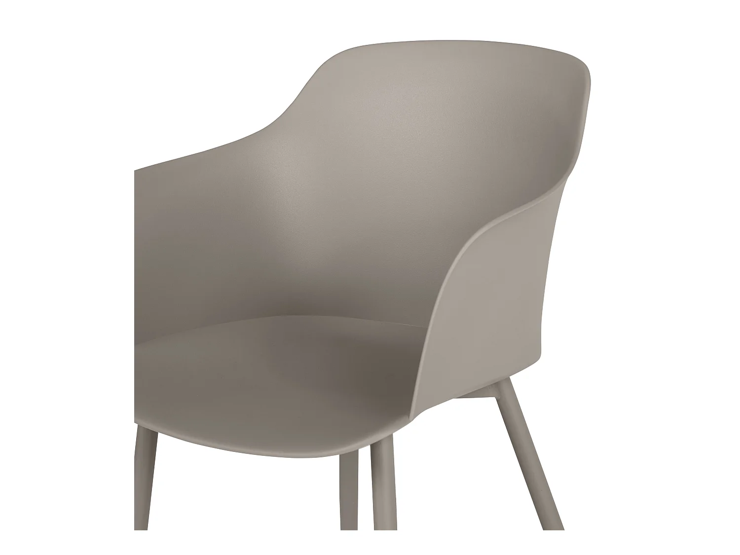 Camilla Gartenstuhl grau.