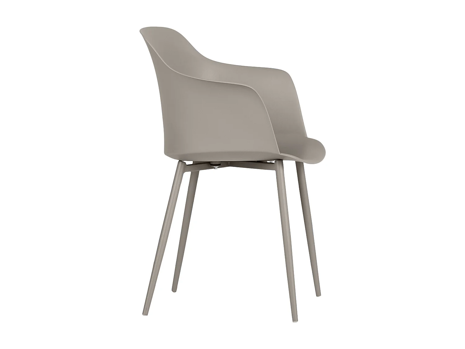 Camilla Gartenstuhl grau.