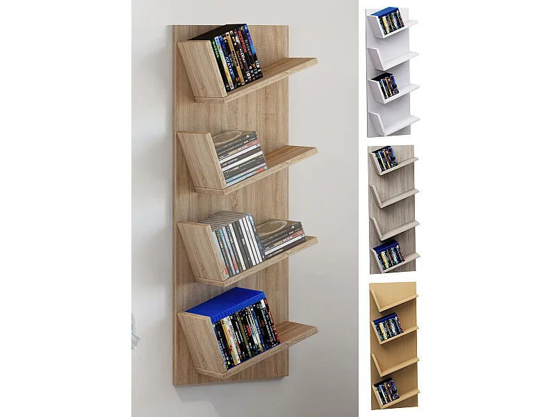 Holz Wandregal Hängeregal Regal Deko Board Lansi