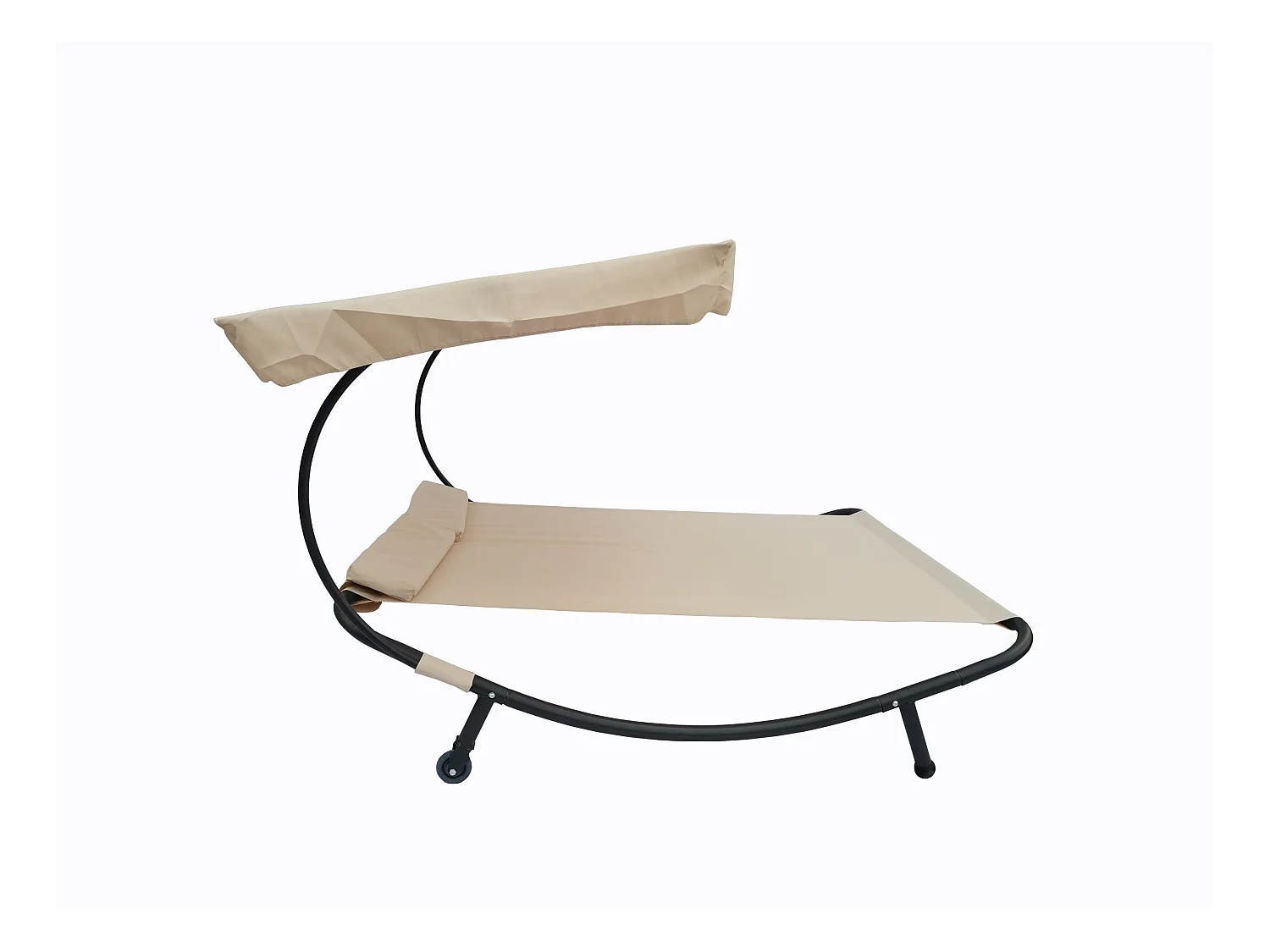 Sun lounger Bindox Cream H. 137 x W. 180 x D. 200 cm
