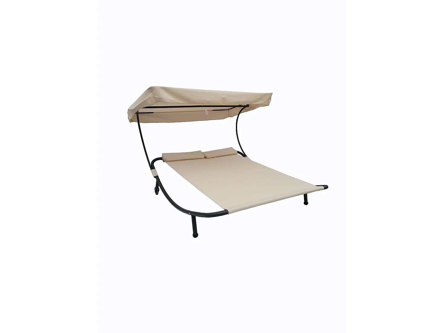 Sun lounger Bindox Cream H. 137 x W. 180 x D. 200 cm